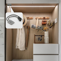 Interrupteur de capteur de lumière de commande de porte 3A IR interrupteur de capteur de commande de lampe à LED inductive pour lampe à LED d'armoire murale