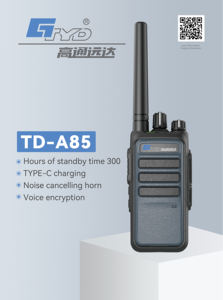 <span class=keywords><strong>Radio</strong></span> bidirectionnelle Telsiz bon marché, robuste et durable, UHF 400Mhz-470Mhz, longue durée de veille et longue portée, pour la sécurité - Product Image 6