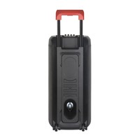 NDR1095 Altavoces grandes para exteriores DJ party caja de luz LED colorida sonido doble altavoz de carro recargable de 8 pulgadas con micrófono