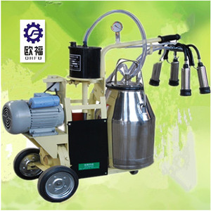เครื่องรีดนมวัวแบบพกพา ใช้ไฟฟ้า ถังเดี่ยว สำหรับฟาร์มโคนมขนาดเล็ก - Product Image 6
