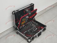 172 pièces d'outils à main en acier au chrome-vanadium, outils professionnels avec poignée CRV pour la réparation automobile professionnelle