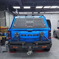 Capot rigide en alliage d'aluminium pour camionnette, couleur personnalisée, toit surélevé avec fenêtre coulissante pour Toyota Hilux 2016 à 2025, 5 pieds, fournisseur
