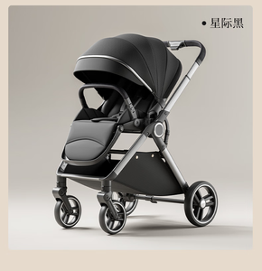 Poussette pour bébé assise, inclinée et pouvant être poussée dans les deux sens. Grand panier de rangement avec la certification 3c/EN - Product Image 5