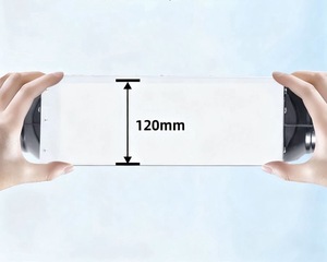 Ventilateur axial silencieux ultra-fin pour conduit d'évacuation intérieur avec moteur 220V, système d'air frais, ventilation, montage au plafond, OEM/ODM personnalisé - Product Image 3