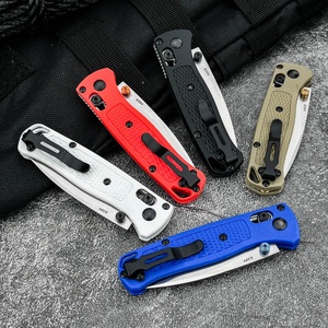 533 Bugout Pocket Knife Outdoor Camping Tactics Nylon Wave Fiber Handle Hunting Survival EDC Folding Knife <strong>Hand</strong> <strong>Tool</strong> US Shipping - Product Image 3