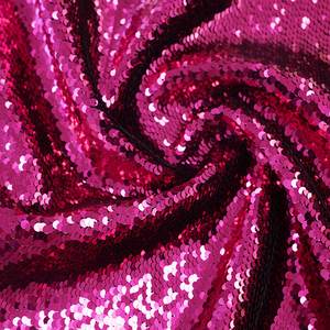 세련된 뒤집을 수있는 스팽글 메쉬 스팽글 스팽글이있는 파티 드레스를위한 메쉬 원단 - Product Image 4