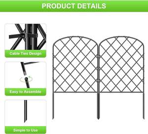 Panneau de clôture en acier de clôture en <span class=keywords><strong>fer</strong></span> <span class=keywords><strong>forgé</strong></span> d'<span class=keywords><strong>occasion</strong></span> bon marché - Product Image 3