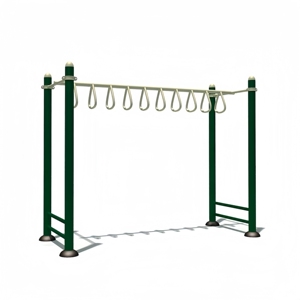 Équipement de gymnastique pour adultes, parc de fitness, équipement de fitness en acier pour l'extérieur, échelle de gymnastique, barres de singe - Product Image 6