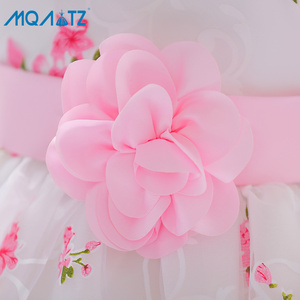 Fantasia motivo floreale giovane ragazza vestito elegante abiti <span class=keywords><strong>da</strong></span> festa vivace per il neonato - Product Image 5