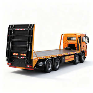 Camion de dépannage à plateau plat SHACMAN 8x4 professionnel de 25 tonnes, solution de remorquage de véhicules, opération à une personne, pour le dégagement du trafic urbain - Product Image 1