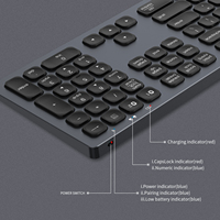 Keyboard Komputer Berkualitas Tinggi Harga Terjangkau Keyboard Multi Perangkat Keyboard untuk Ipad 2020