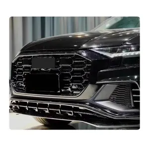 High Quality Carbon Fiber Front Lip Splitter Rear Diffuser Spoiler Exhaust Facelift Bodykit For Audi Q8 Abt Style