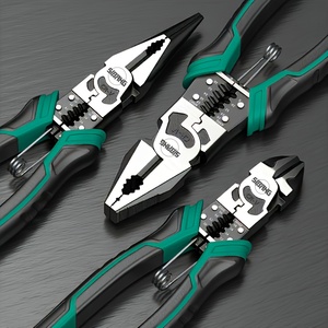 Kìm lò xo xanh chất lượng cao, mũi nhọn, Kìm cắt chéo cho tất cả các loại sửa chữa. Tay cầm tiện dụng. - Product Image 5