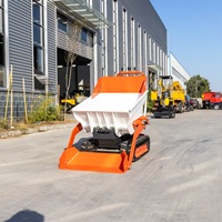 Sofort Lieferbar: Changfa Benzinmotor 6PS Mini-Dumper Raupenlader Traktor mit Getriebe, Hocheffizient, zum Verkauf