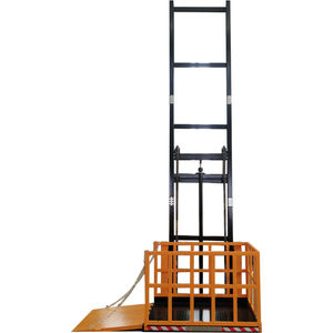 Plataforma elevadora hidráulica montada en la pared Elevador de mercancías Elevador para almacén/equipo de elevación de sala de trabajo - Product Image 6