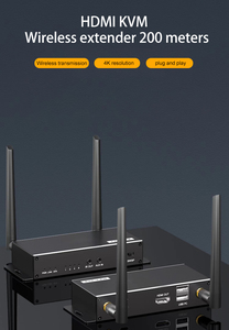 Extensor inalámbrico HDMI KVM de 200m, transmisor y receptor de vídeo HDMI 4K, <span class=keywords><strong>Wifi</strong></span> 5G para ordenador portátil, PC, DVD, Monitor de TV - Product Image 6
