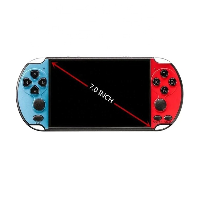 Trending Products 2025 Android Portable Video Game 16GB 7inch LCD Double Rocker Handheld TV Game Player Console for GBC Game