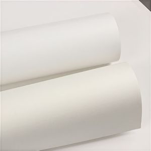 กระดาษฟูเซ็น ขาว แบบกาวสองหน้า ผลิตจากเยื่อไม้รีไซเคิล ไม่เคลือบผิว ใช้สำหรับงานพิมพ์ออฟเซ็ต ใช้ได้ทั้งสองด้าน แบบดรัมแบน สำหรับงานสำนักงาน - Product Image 1