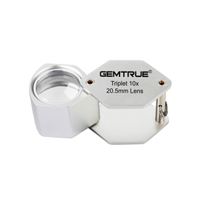 10X lupa triplete precisión lupa de diamante de 20,5mm con colores personalizados y grabado de logotipo - Product Image 4