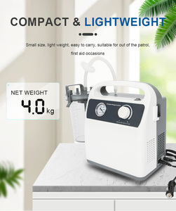 Tragbares elektrisches Hochdruckvakuum-Schleim absaug gerät AC220V 50Hz Netzteil Kunststoff Metall material 65dB Rauschen - Product Image 5