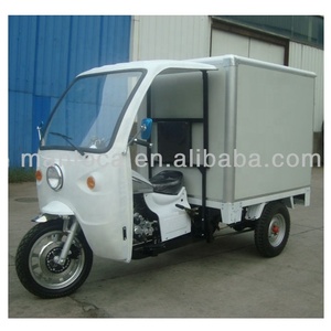Tricycle adulte à pédales avec boîte de chargement fermée - Product Image 5