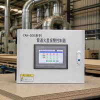 Système d'alarme de détection d'étincelles dans les conduites Yongan YAH-500 avec extinction automatique, protection IP65, temps de réponse de 0,5 s pour l'industrie