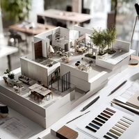 Services de Rendu 3D pour la Conception Intérieure de Cuisines, Salles de Bain, Maisons Écologiques Personnalisées, Villas, Salons, Salles à Manger, Ignifuges, Garantie 5 Ans