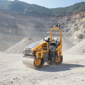 Chinese Top Brand XD120 3T Tandem Vibratory Road Roller For Asphalt Compaction - Product Image 2