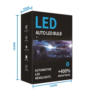 Top sellingk18 led lumière bulb130W voiture led phare 26000lm H11 9005 9006 9012 h13 h4 led auto ampoule pour toutes les automobiles h7 lampe