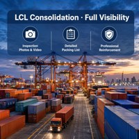 Agent maritime LCL depuis la Chine, transitaire maritime FCL 20GP 40HQ, service logistique de conteneurs maritimes FOB