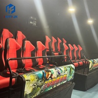 Cinéma immersif 5D, cinéma chinois, projection sur écran incurvé, machine de cinéma 5D, cinéma en dôme 360 à vendre
