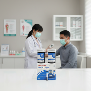 Glucómetro y Tiras Reactivas Económicas Sinocare Safe AQ Angel - Product Image 1