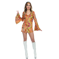 Costume de disco pour adultes, combinaison rétro à paillettes pour soirée dansante des années 70, spectacle sur scène, événement musical et activité de carnaval