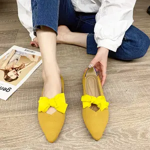 Trendy Women Casual Flat Shoes Pumps Wedding Shoes Female Pointed Stripper Dress Office Shoes Women