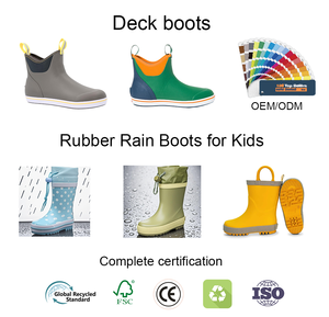 Bottes de pluie en caoutchouc durables OEM/ODM <span class=keywords><strong>pour</strong></span> enfants, imperméables, antidérapantes, chaussures d'hiver courtes <span class=keywords><strong>pour</strong></span> tout-petits, petits enfants, grands enfants - Product Image 6