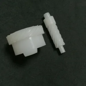 Skylon Inject Molding Roda Gigi Cacing Plastik Kecil Mikro Presisi Tinggi untuk Roda Gigi Reduksi