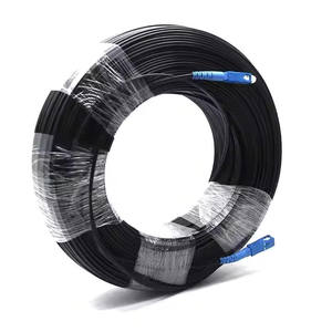 SC UPC Duplex Singlemode Extérieur Pré-Connectorisé FTTH Drop Cable Patch Cord <span class=keywords><strong>3G</strong></span> Network <span class=keywords><strong>100m</strong></span> Distance - Product Image 5