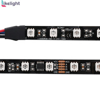 Bande lumineuse LED DMX512 RGBW 24V, SMD5050 30/60LEDs/m, bande intelligente étanche IP20/IP65 pour éclairage décoratif intérieur extérieur