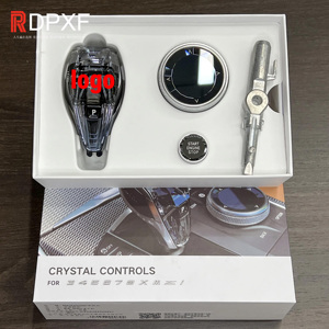 Pomo de Palanca de Cambios de Cristal de Alta Calidad (Plástico ABS) para BMW Serie 3/4/5/7/8 X3 X4 X5 X6 F10 F15 F30 F02 G02 G05 G06 G07 G08 G20 - Product Image 3
