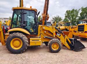 รถตักดินมือสอง Caterpillar CAT 420F ขนาดใหญ่ กำลังการผลิตสูง สำหรับงานก่อสร้าง ได้รับการรับรองมาตรฐาน CE ขายดี พร้อมเครื่องยนต์ดีเซล - Product Image 2