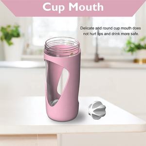 28oz BPA İçermeyen Protein, Şeffaf Pencereli Sızdırmaz Tasarım, Protein Shake'leri, Smoothie'ler ve Seyahat İçin Çevre Dostu Plastik - Product Image 3