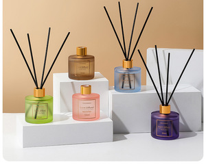 Zuohe - Pequeño Atomizador <span class=keywords><strong>de</strong></span> Perfume en Vidrio Cilíndrico <span class=keywords><strong>de</strong></span> 50 ml, Tres Colores, Larga Duración, Sin Fuego, Sostenible, Ambientador en Aerosol 15-30 - Product Image 2