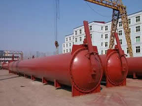 Chaudière d'imprégnation en autoclave à vapeur haute pression AAC Block Making pour bois de pin - Product Image 5