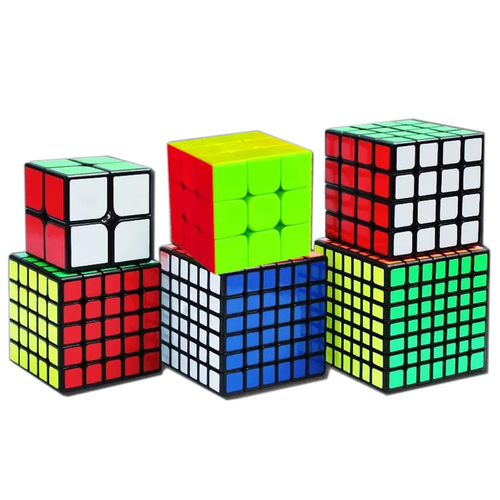 Moyu meilong серии скоростной магический куб, развивающие игрушки 2x2 4x4 5x5 6x6 7x7 скоростной куб черный
