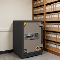 K3-920 GDLT Feuerfester Safe mit Elektronischem Digitalschloss & Schlüsselschloss aus Kaltgewalztem Stahl für Zuhause, Hotel, Bank & Gewerbliche Nutzung