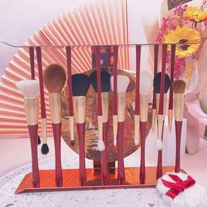 Juego de Brochas de Maquillaje de Alta Gama YRX, Brocha de Maquillaje Individual Magnética, Brocha de Maquillaje de Pelo Sintético con Soporte de Metal - Product Image 5