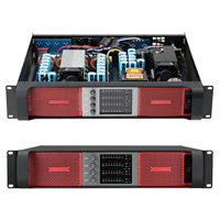 Amplificateur de puissance professionnel 4 canaux, amplificateur de classe D 2U 4x1400w, amplificateur numérique stéréo, équipement sonore/amplificateurs/haut-parleurs