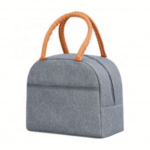 Custom Logo Soft Waterproof Lunch Box Tote <b>Small</b> Capacity Portable Insulated Picnic <b>Cooler</b> <b>Bag</b> - Product Image 1