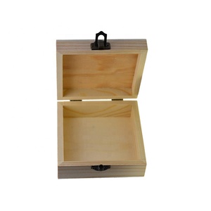 Unfinished Cheap Square <strong>Wooden</strong> <strong>Box</strong> Christmas Kids Gift Wood Coin <strong>Money</strong> Saving <strong>Box</strong> - Product Image 4