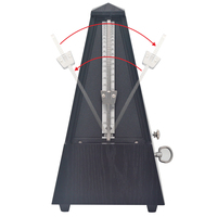 DEDO PA-84 Black Plastic + Metal Mechanical Metronome for Piano Use OEM Available